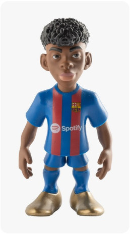 Statuetta MINIX Gavi 12cm | Figura Collezione FC Barcelona | Ufficiale PVC | Regalo Per Tifosi Barça