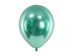 10 Balões Latex Verde Glossy