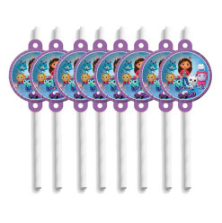 10 Palhinhas Gabby Casa de Bonecas