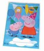 10 Sacos brinde Porquinha Peppa (26x17cm)