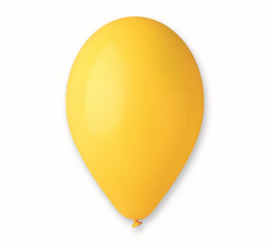 100 Balões Amarelo Torrado 10" (26cm)