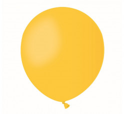 100 Balões Amarelo Torrado 5 (13cm)