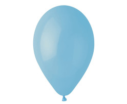 100 Balões Azul Bebé 10" (26cm)