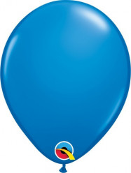 100 Balões Azul Escuro Qualatex 5" (13cm)