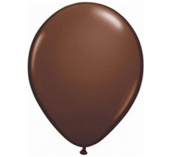 100 Balões Castanho Chocolate Qualatex 5 (13cm)