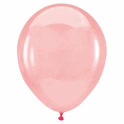 100 Balões Latex Crystal Clearz™ Apple Red 5&quot; (12cm)
