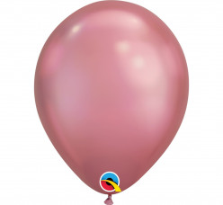 100 Balões Malva Chrome 11''