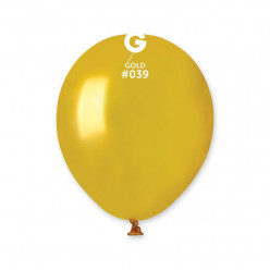 100 Balões Ouro/Gold 5" (13cm)