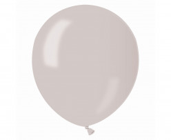 100 Balões Prateados 5 (13cm)