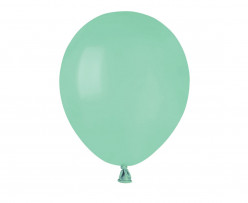 100 Balões Verde Menta 5" (13cm)