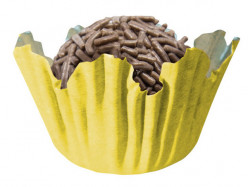 100 Cápsulas Brigadeiro Amarelas