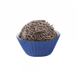 100 Mini Cápsulas Brigadeiro Azuis