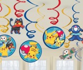 12 Espirais Decorativas Pokemon