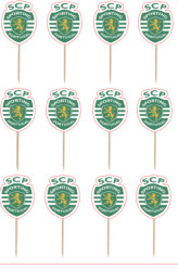 12 Mini Toppers Sporting SCP