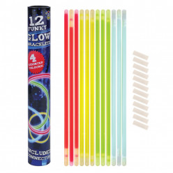 12 Pulseiras Luminosas Glow