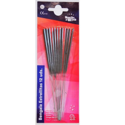 12 Sparklers Estrelinhas 17cm