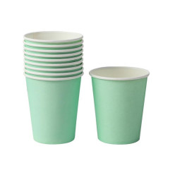 14 Copos Verde Menta