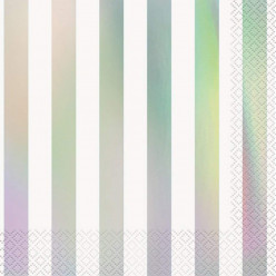 16 Guardanapos de papel - Irisdescent