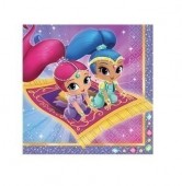 16 Guardanapos Shimmer e Shine