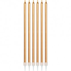 16 Velas Altas Bronze
