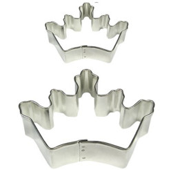 2 Cortadores Tiara Princesa PME