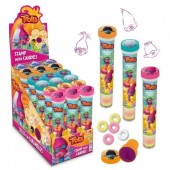 2 em 1 Doces e carimbo Trolls