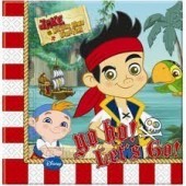 20 Guardanapos Festa Pirata Jake