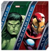 20 Guardanapos festa Vingadores Power