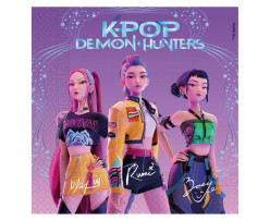 20 Guardanapos Guerreiras K-Pop Demon Hunters 33x33cm