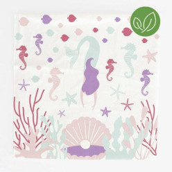 20 Guardanapos Sereia Style