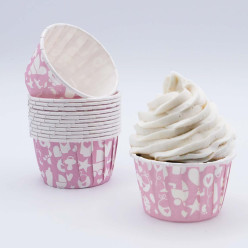24 Cápsulas Cupcake Forno Baby Girl