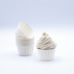 24 Cápsulas Cupcake Forno Branco