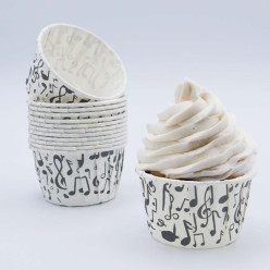 24 Cápsulas Cupcake Forno Música