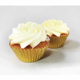 24 Forminhas Cup cake rústicas - Casamento