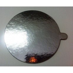 25 Bases com Pega Prata Ø 8cm