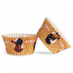 25 Formas Papel Cupcake Ladybug