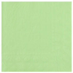 25 Guardanapos Verde Menta