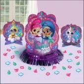 3 Centros Mesa Decorativos Shimmer e Shine