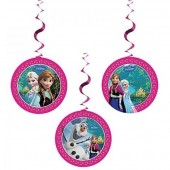 3 Espirais Decorativas Frozen 70cm