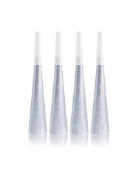 4 Cornetas Prateadas