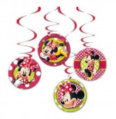4 Espirais Decorativas Minnie