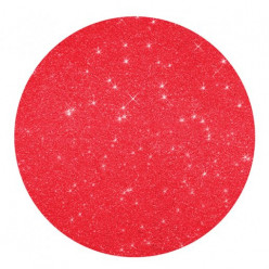 4 Individuais Mesa Vermelho Prateado