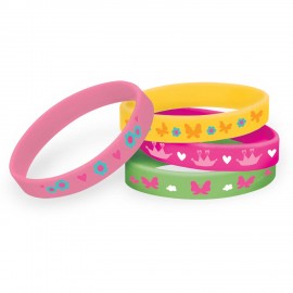 4 Pulseiras Princesa