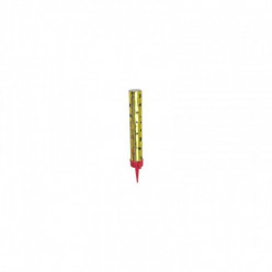 4 Velas Douradas Sparkles Foguete 15cm