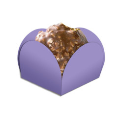 40 Forminhas Pétala Lilás