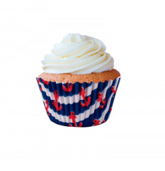 45 Forminhas Cupcake Nauticos