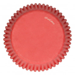 48 Cápsulas Cupcake Vermelho