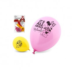 5 Balões Latex Minnie
