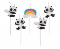 5 Velas Panda