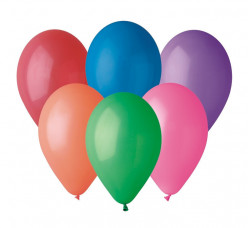 50 Balões Cores Sortidas 12" (30cm)